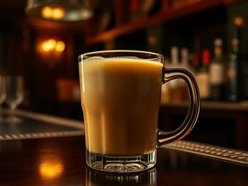 Hot Chocolate Almond - At a Bar