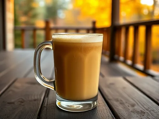 Hot Chocolate Almond - Outdoors