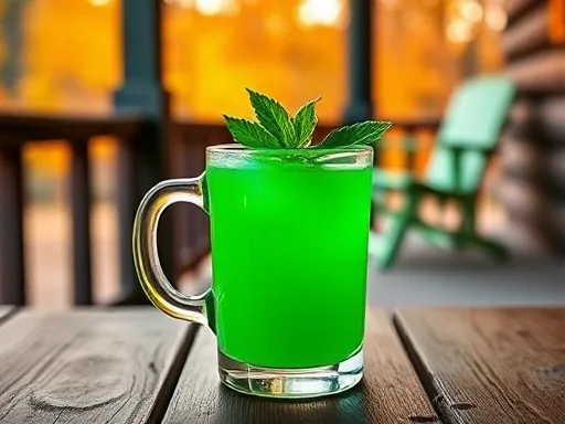 Hot Minty Kiss - Outdoors