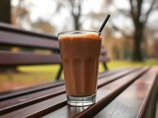 Hot Rum Chocolate - Outdoors