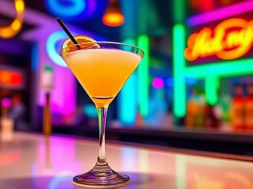 Hot Springs Cocktail - At a Bar