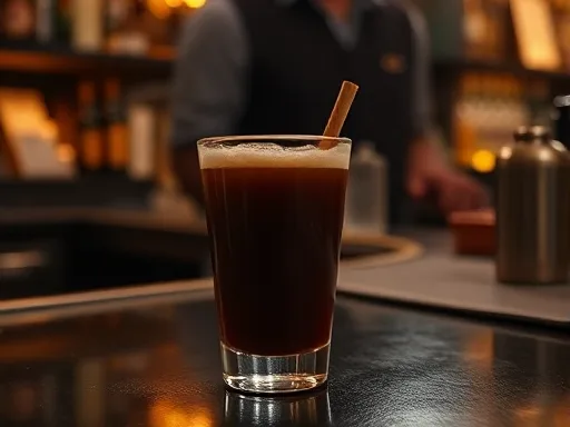 Hot Whiskey Punch - At a Bar