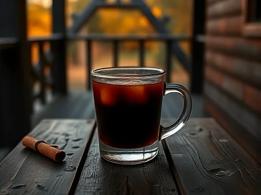Hot Whiskey Punch - Outdoors