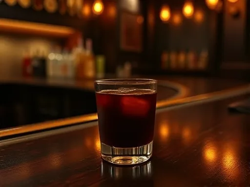 Hot Whiskey Toddy - At a Bar