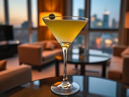 Hot and Dirty Martini - At Home
