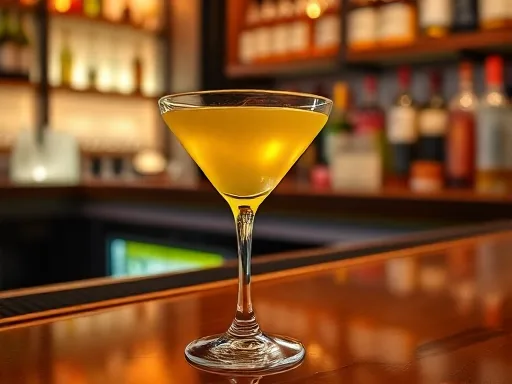 Hotel Plaza Cocktail - At a Bar
