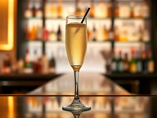 Hpnotiq Champagne - At a Bar
