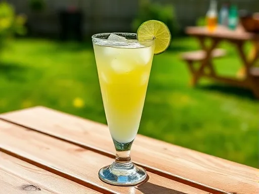 Hpnotiq Margarita - Outdoors