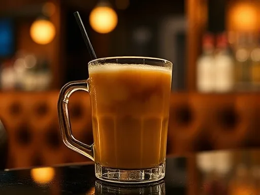 Ice Cappuccino - At a Bar