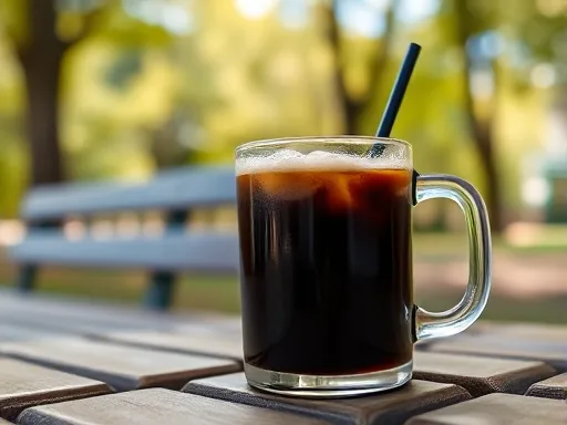 Ice Coffee - Outdoors