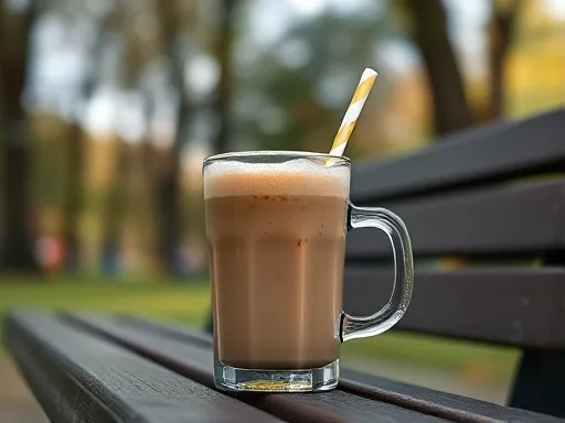Iced Coffee - Outdoors