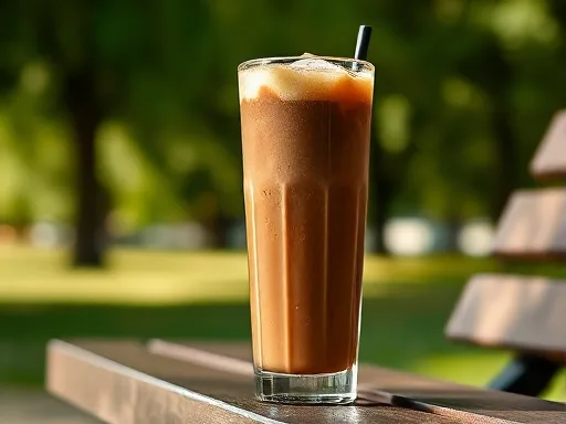 Iced Fritter - Outdoors