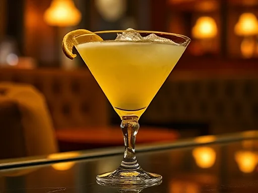 Iced Lemonade Tea - At a Bar