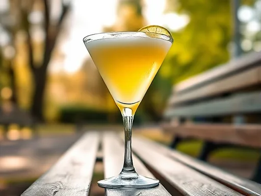 Iced Lemonade Tea - Outdoors