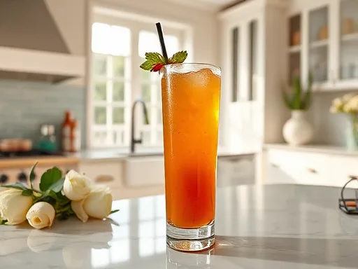 Iced Tea and Malibu - At Home