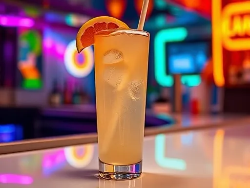 Indian Summer Cocktail - At a Bar