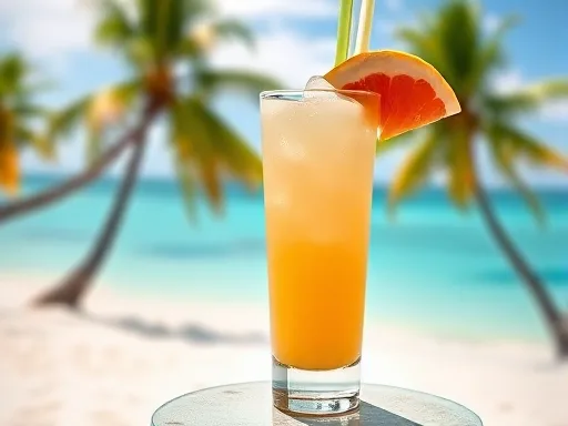 Indian Summer Cocktail - Outdoors