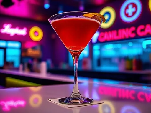 Innocent Passion drink at a bar