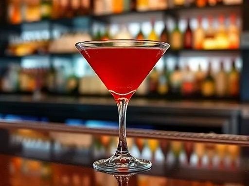Island Martini - At a Bar