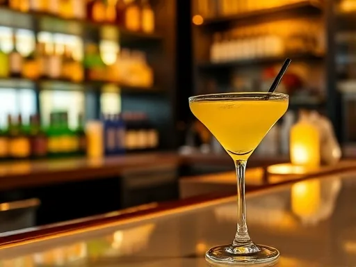 Italian Limoncello - At a Bar