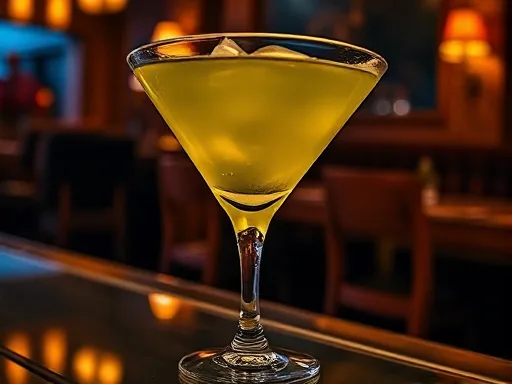 Jamaican Cocktail - At a Bar