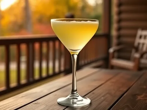 Japanese Cocktail - Outdoors