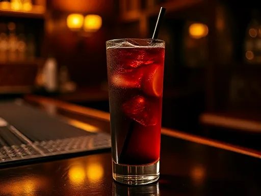 Japanese Fizz - At a Bar