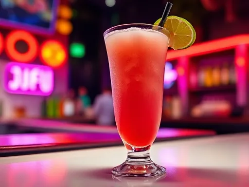 Jufu Cocktail - At a Bar