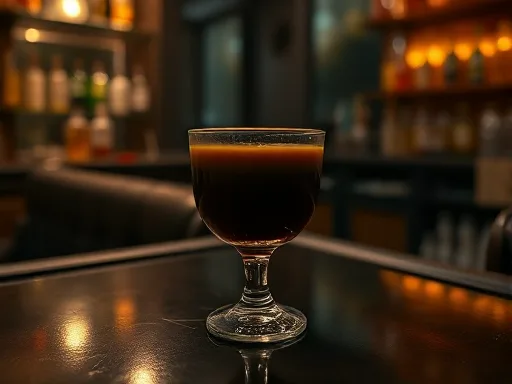 Kahlua Cognac - At a Bar