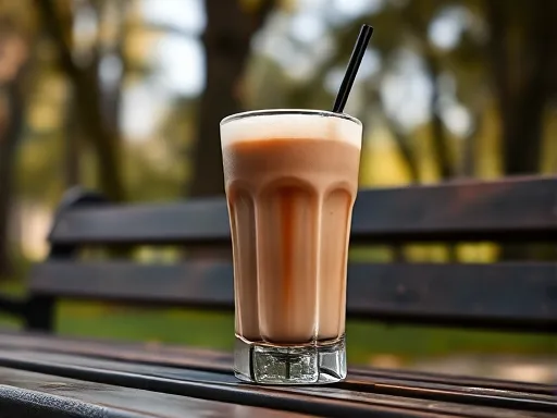 Kahlua Fudge Shake - Outdoors