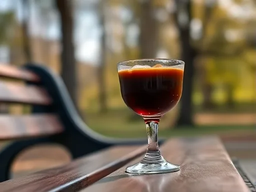 Kahlua Martini - Outdoors