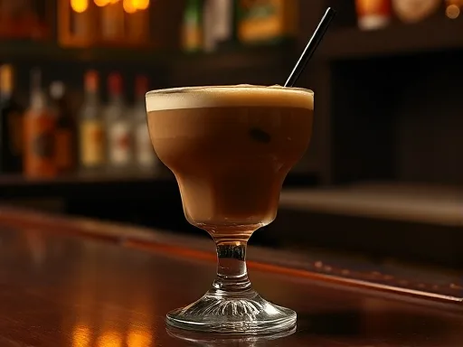 Kahlua and Iced Cream - At a Bar