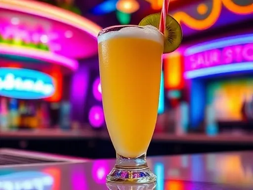 Kiwi Colada - At a Bar