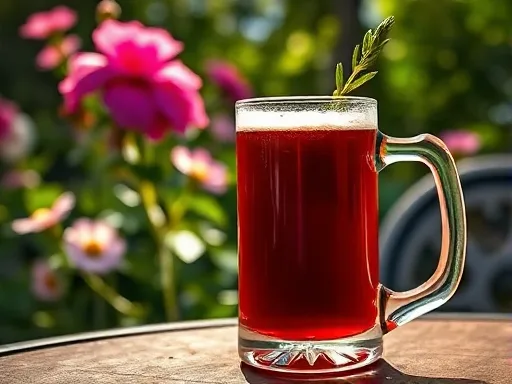 Klingon Blood Wine - Outdoors