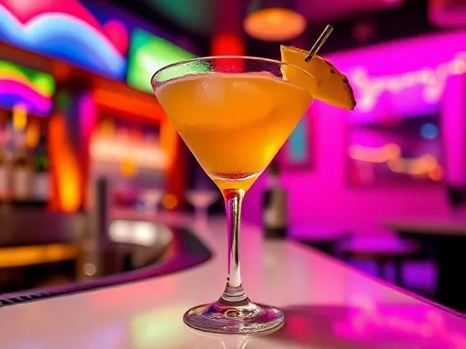 Lamb Brothers cocktail at a bar