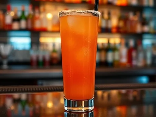 Le Grand Sunset - At a Bar