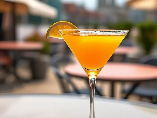 Lemon Cocktail - Outdoors