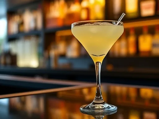 Lemon Drop Martini #2 - At a Bar