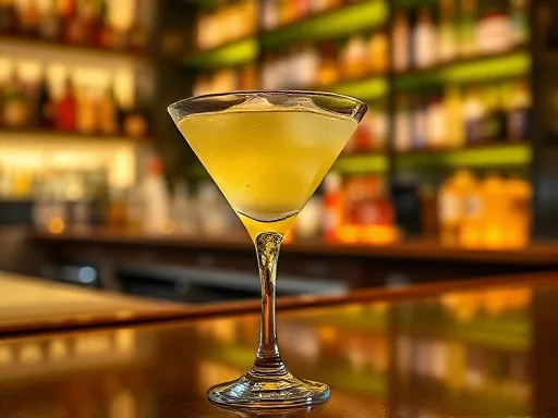 Lemon Drop Martini - At a Bar