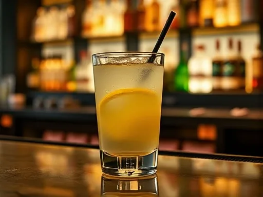 Lemon Drop - At a Bar