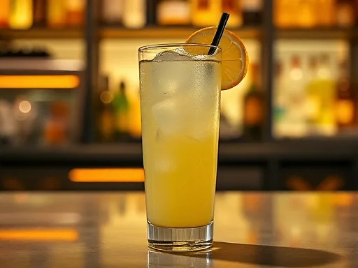 Lemon Flip - At a Bar