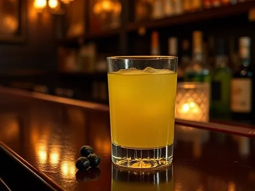 Lemon Highlander - At a Bar