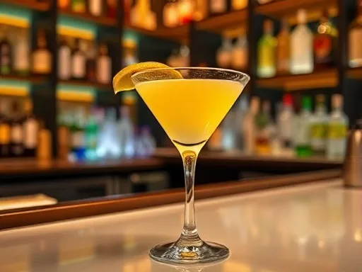 Lemon Twist - At a Bar