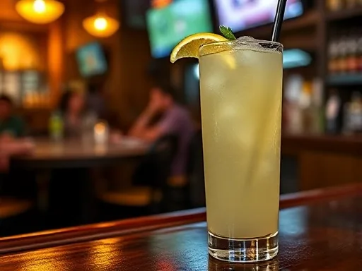 Lemonade Lush - At a Bar