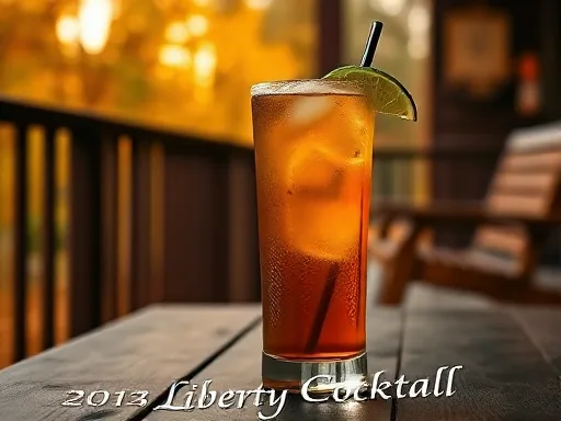 Liberty Cocktail - Outdoors