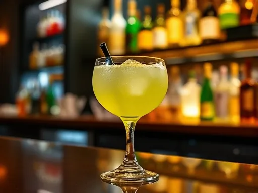 Limey Cocktail - At a Bar