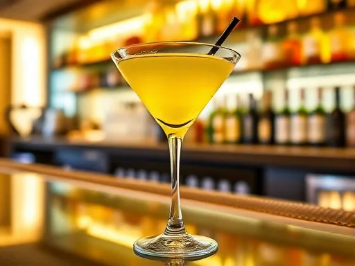 Limoncello Liqueur - At a Bar