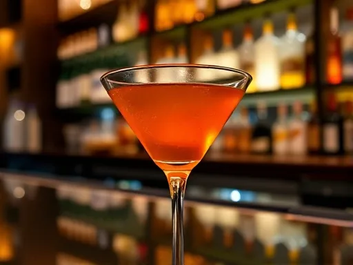 London Cocktail - At a Bar