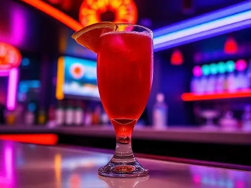 Long Beach Cocktail - At a Bar