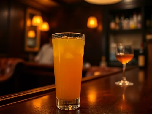 Long Island Cocktail - At a Bar